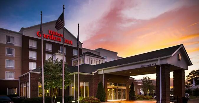 Hilton Garden Inn Hampton Coliseum Central Extérieur photo